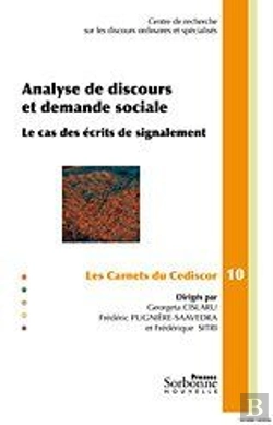 Bertrand.pt - Analyse De Discours Et Demande Sociale, Le Cas Des Écrits De Signalem
