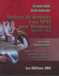 Bertrand.pt - Analyse De Donnees Avec Spss Pour Windows Version 15 0 Version Etudiante Version Professionnelle App