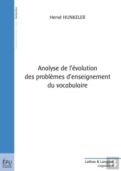 Bertrand.pt - Analyse De L'Evolution Des Problemes D'Enseignement Du Vocabulaire
