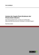 Analyse Der Supply-Chain-Strukturen Der Photovoltaik-Industrie