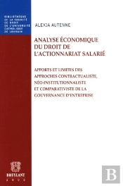 Analyse Economique Du Droit De L'Actionnariat Salarie