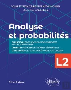 Bertrand.pt - Analyse Et Probabilités - Licence 2e Année - Cours Et Travaux Dirigés De Mathématiques