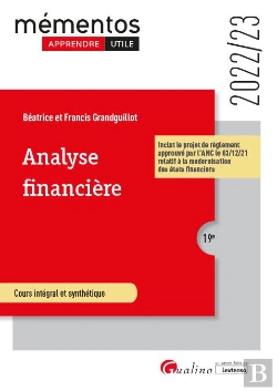 Bertrand.pt - Analyse Financiere, 19eme Edition - Activite Et Performance De L'Entreprise - Structure Financiere E