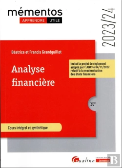 Bertrand.pt - Analyse Financiere, 20eme Edition - Activite Et Performance De L'Entreprise - Structure Financiere E
