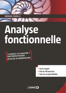 Bertrand.pt - Analyse Fonctionnelle : Cours Et Exercices Corrigés Licence, Master, Écoles D'Ingénieurs