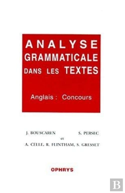 Bertrand.pt - Analyse Grammaticale Dans Les Textes : Anglais Concours