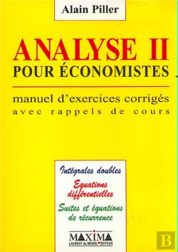 Bertrand.pt - Analyse Ii Pour Economistes . Manuel D'Exercices Corriges