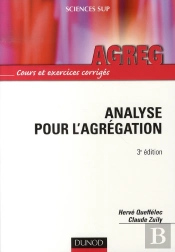 Analyse Pour L'Agrégation