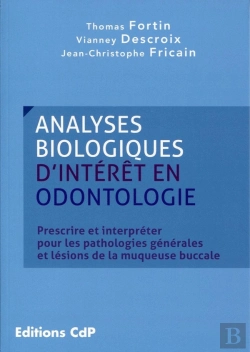 Bertrand.pt - Analyses Biologiques D'Intérêt En Odontologie