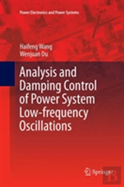 Analysis And Damping Control Of Power System Low-Frequency Oscillations