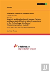 Analysis And Evaluation Of Success Factors And Synergistic Effects In M&A Transactions In The Technology, Media And Telecommunication Industry