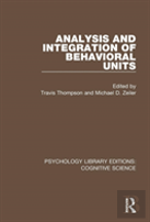 Analysis And Integration Of Behavioral Units