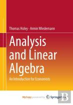 Analysis And Linear Algebra