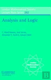 Analysis And Logic