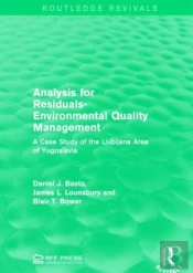 Analysis For Residuals-Environmental Quality Management
