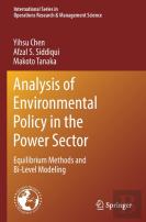 Analysis Of Environmental Policy In The Power Sector