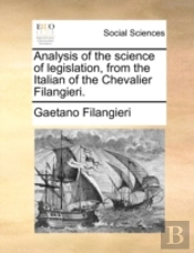 Analysis Of The Science Of Legislation,