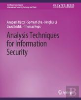 Analysis Techniques For Information Security