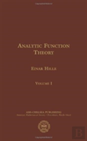 Analytic Function Theory, Volume I