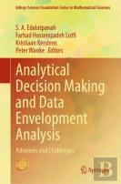 Analytical Decision Making And Data Envelopment Analysis