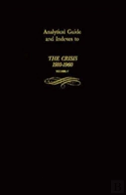 Bertrand.pt - Analytical Guide And Indexes To The Crisis 1910-1960