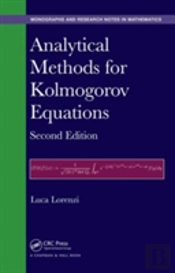 Analytical Methods For Kolmogorov Equations