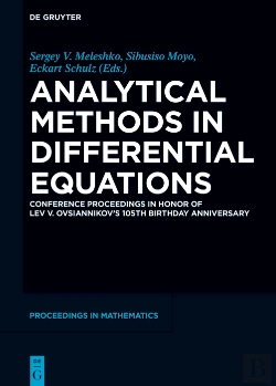 Bertrand.pt - Analytical Methods In Differential Equations