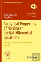 Analytical Properties Of Nonlinear Partial Differential Equations