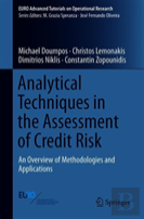 Analytical Techniques In The Assessment Of Credit Risk
