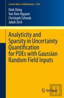 Analyticity And Sparsity In Uncertainty Quantification For Pdes With Gaussian Random Field Inputs