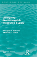 Analyzing Nonrenewable Resource Supply