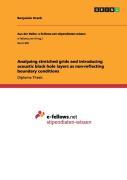 Analyzing Stretched Grids And Introducing Acoustic Black Hole Layers As Non-Reflecting Boundary Conditions