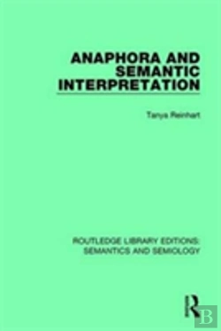 Bertrand.pt - Anaphora And Semantic Interpretation