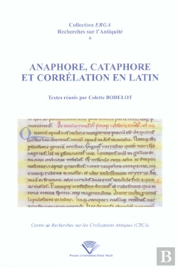 Bertrand.pt - Anaphore, Cataphore Et Corrélation En Latin