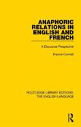 Anaphoric Relations In English And French