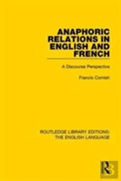 Anaphoric Relations In English And French