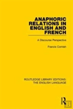 Bertrand.pt - Anaphoric Relations In English And French