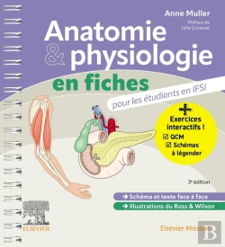Bertrand.pt - Anatomie Et Physiologie En Fiches Pour Les Étudiants En Ifsi (3e Édition)