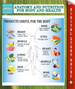 Bertrand.pt - Anatomy And Nutrition For Body And Health (Speedy Study Guides)