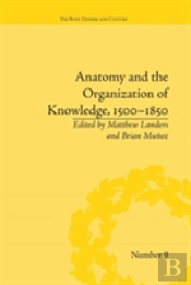 Anatomy And The Organization Of Knowledge, 1500â€“1850