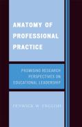 Anatomy Of Professional Practice