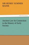 Ancient Law Its Connection To The History Of Early Society