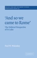 'And So We Came To Rome '