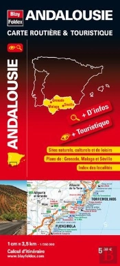 Andalousie, Carte Routi Re & Touristique