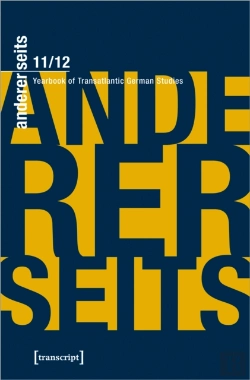 Bertrand.pt - Andererseits - Yearbook Of Transatlantic German Studies