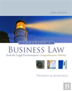 Bertrand.pt - Anderson'S Business Law And The Legal Environment, Comprehensive Volume