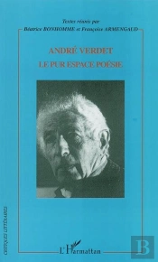 Andre Verdet - Le Pur Espace Poesie