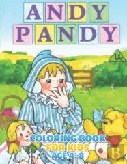 Andy Pandy Coloring Book For Kids Age 4-8