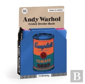 Andy Warhol Crinkle Fabric Stroller Book