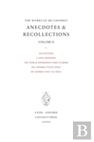 Anecdotes And Recollections Ii